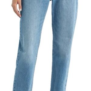 Levi's 501 Curve Light Blue Straight-Leg Women's Jeans